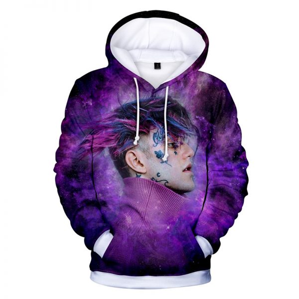 Chill Hoodies Purple Lil Peep Hoodie Unisex Adult Sweatshirt